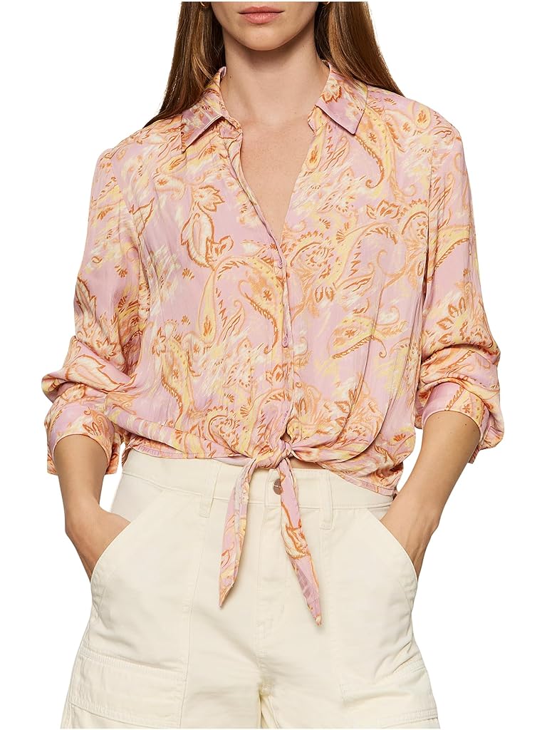 Beige Sanctuary Lover Tie Shirt