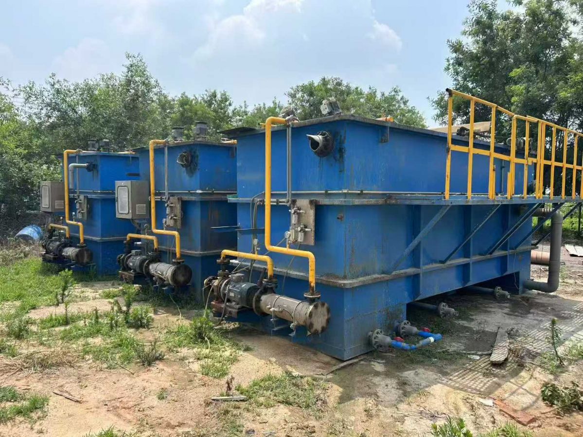 转让二手气浮机 三台面积20立方环保科技气浮机