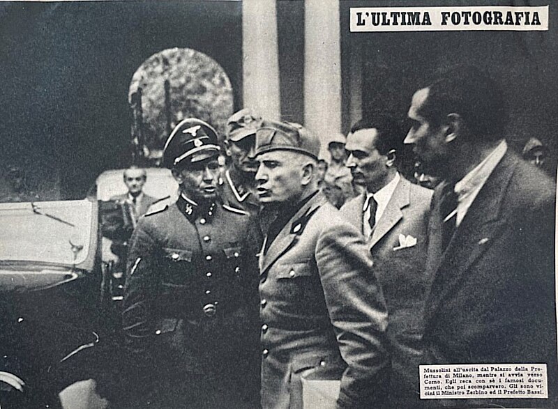 File:Benito Mussolini a Milano il 25 aprile 1945.jpg