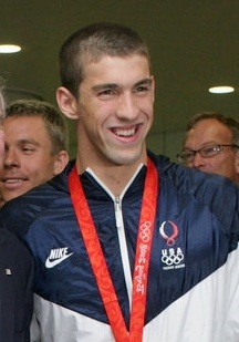 Phelps en os Chuegos Olimpicos de Pekín.
