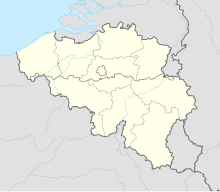 Брюссель. Карта розташування: Бельгія