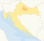 situs Bellovaris et Bilogoris in Croatia
