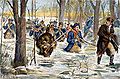 Image 10Clark's march to Vincennes, by F. C. Yohn (from History of Indiana)
