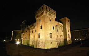 Castel San Giorgio di notte