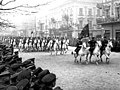 Lvov'a giren Kızıl Ordu süvarileri