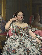 Madame Moitessier, 1856, National Gallery, Londen