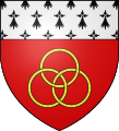 Tre anelli intrecciati, di tipo borromei (Saint-Herblain, Francia)