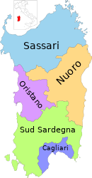 Sardegna – Mappa