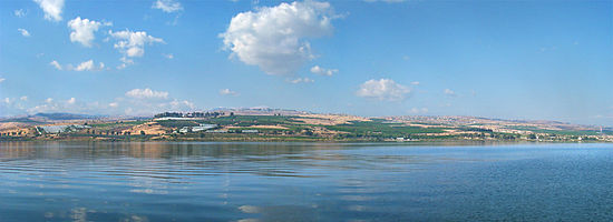 Panoramic view near Capernaum