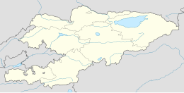 Mappa di localizzazione: Kirghizistan