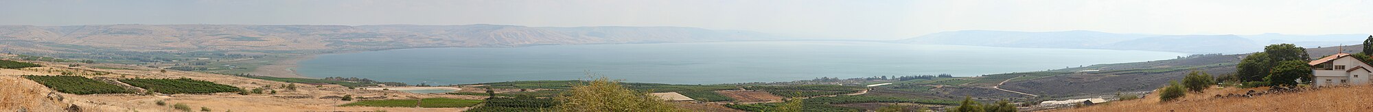 Galilejsko jezero, panorama