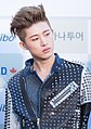 Image 20K-pop star B.I sporting an undercut hairstyle, 2016 (from 2010s in fashion)