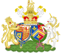 Stemmi combinati di William e Catherine, duca e duchessa di Cambridge (2011-2022).