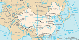 Cina - Mappa