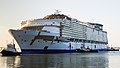 Největší pasažérská loď světa MS Harmony of the Seas během stavby v Saint-Nazaire, červen 2015