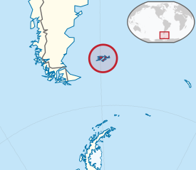 Ubicación Islas Malvinas