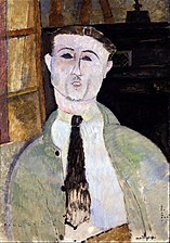 Amedeo Modigliani, Portrait de Paul Guillaume (1915)