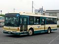 復刻デザイン路線バス（東急バスから移籍したノンステップバス。画像は白河支店での運行時） L538-02503