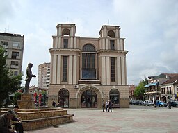 Torg i centrala Kumanovo