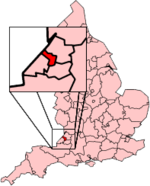Location of ブリストル