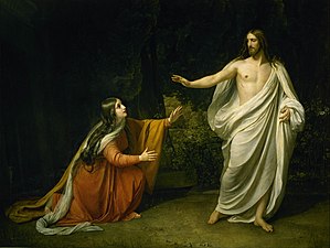 L'apparizione di Cristo a Maria Maddalena dopo la Resurrezione (1835)