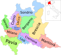Provincies van Lombardije.