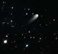 Cometa C/2012 S1 (ISON) fotografiată la 30 aprilie 2013 de telescopul spațial Hubble