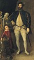 Francesco Maria in tenera età ritratto con il padre Guidobaldo II della Rovere (collezione privata)