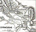 Mappa dell'antica Siracusa