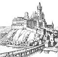 Burg Teschen um 1650