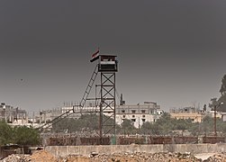 Mirador à la frontière entre Gaza et l'Égypte, 2009.