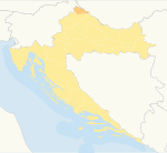 situs Muraniae Mediae in Croatia