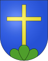 Croce sostenuta da un monte (Sainte-Croix, Svizzera)