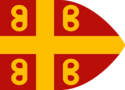 Impero romano d'Oriente o Impero bizantino – Bandiera