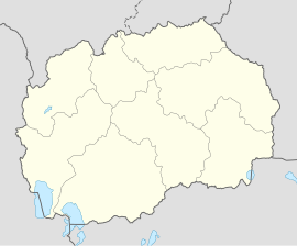 Велес на карти Северне Македоније