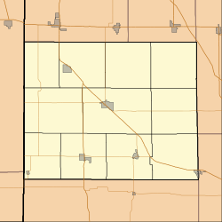 Fowler, Indiana is located in Benton County, Indiana