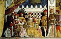 Ludovico III. mit Familie und Hofstaat (Fresko des Andrea Mantegna)