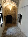 Assisi, Sacro Convento, accesso alla cosiddetta cappella di frate Elia, uno degli ambienti del convento duecentesco.