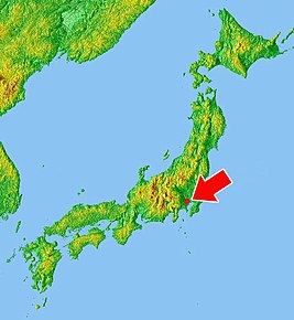 Poziția localității Tōkyō