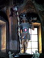 Altare maggiore, statua del Santo Patrono