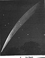 Mary Ward, "The Comet Donati on Sept. 30th. 1858, at 7.30 p.m." dans Telescope teachings. A familiar sketch of astronomical discovery, Londres, Groombridge and Sons, 1859, fig. 5.
