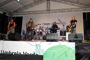Группа Cargo на концерте в Брашове в 2007 году