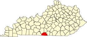 Localisation de Comté de MonroeMonroe County