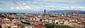 Panoramic view of the city from Piazzale Michelangelo