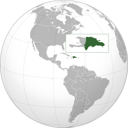 Положај Доминиканске Републике