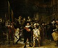 Портрет-картина «Ночной дозор» Рембрандта является групповым портретом членов отряда милиции, который изображён не застывшим в неподвижности, а в активном движении, как в нормальной повествовательной картине.