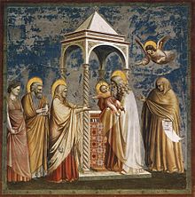 Giotto di Bondone - No. 19 Scenes from the Life of Christ - 3. Presentation of Christ at the Temple - WGA09197.jpg