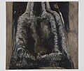 Samuele Gabai, Grembo/bosco (1987), olio su tela, 160x170 cm, Collezioni d'arte della Confederazione svizzera