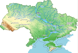Річкова мережа приток Дніпра на території України