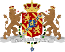 Coat of arms of William I as "sovereign prince", 1813–1815